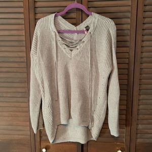 Oversized Gray Sweater